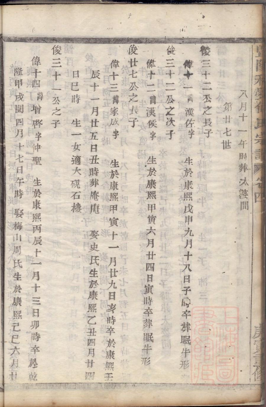 覃氏族谱一部二部全