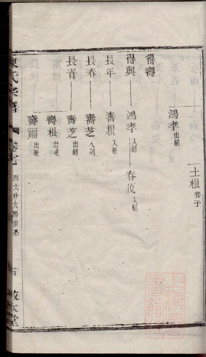 褚氏族谱视频