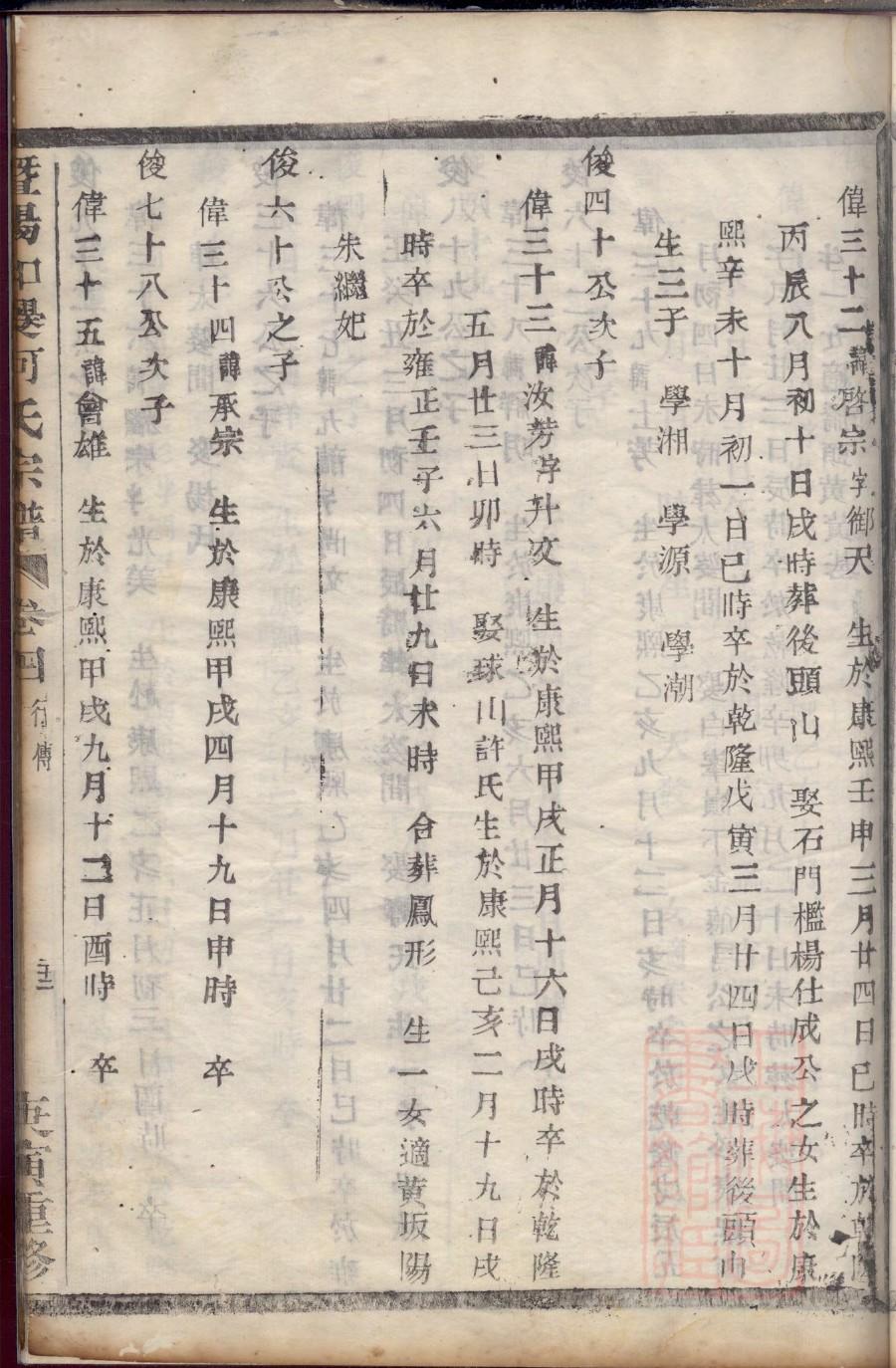 印族谱报价多少一本