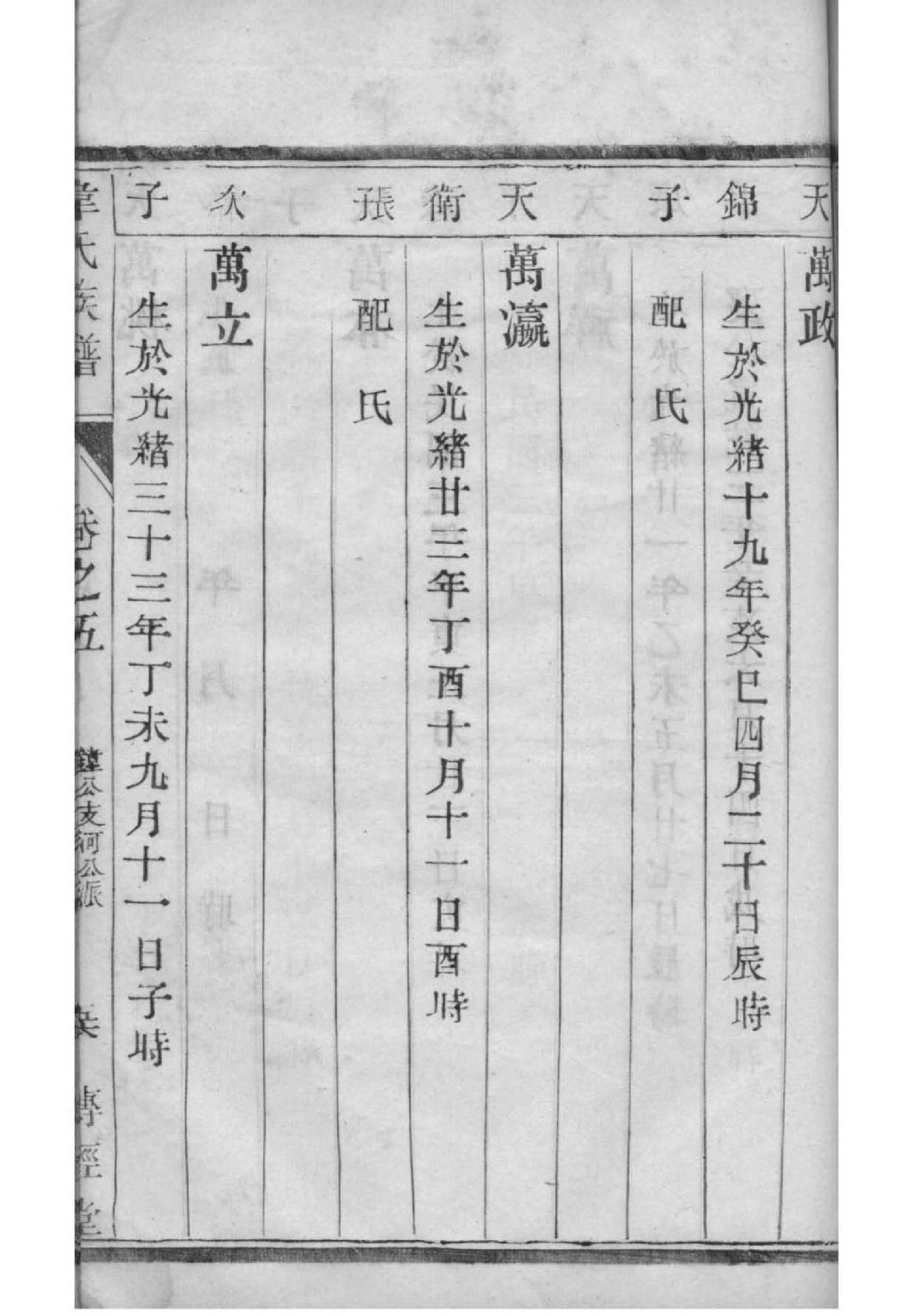 家谱族谱制作