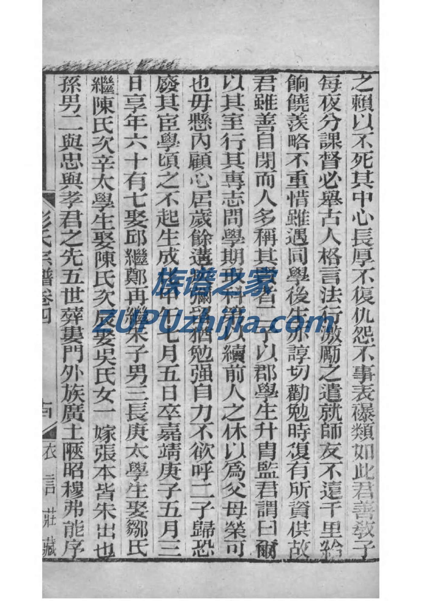 骆氏族谱字辈书