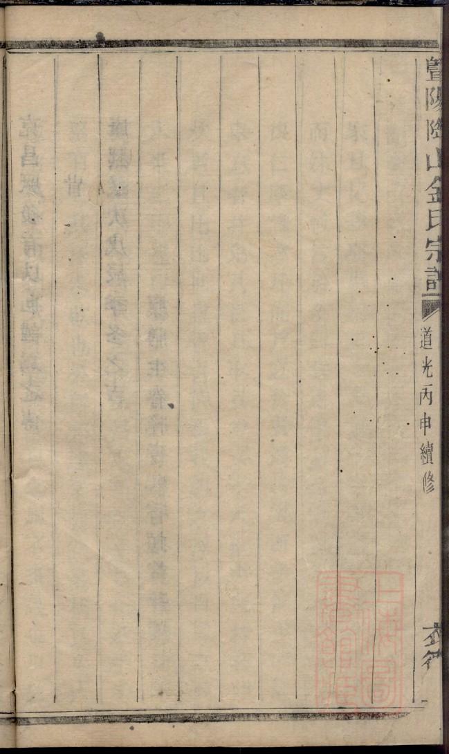 龙海市崇福村方氏族谱
