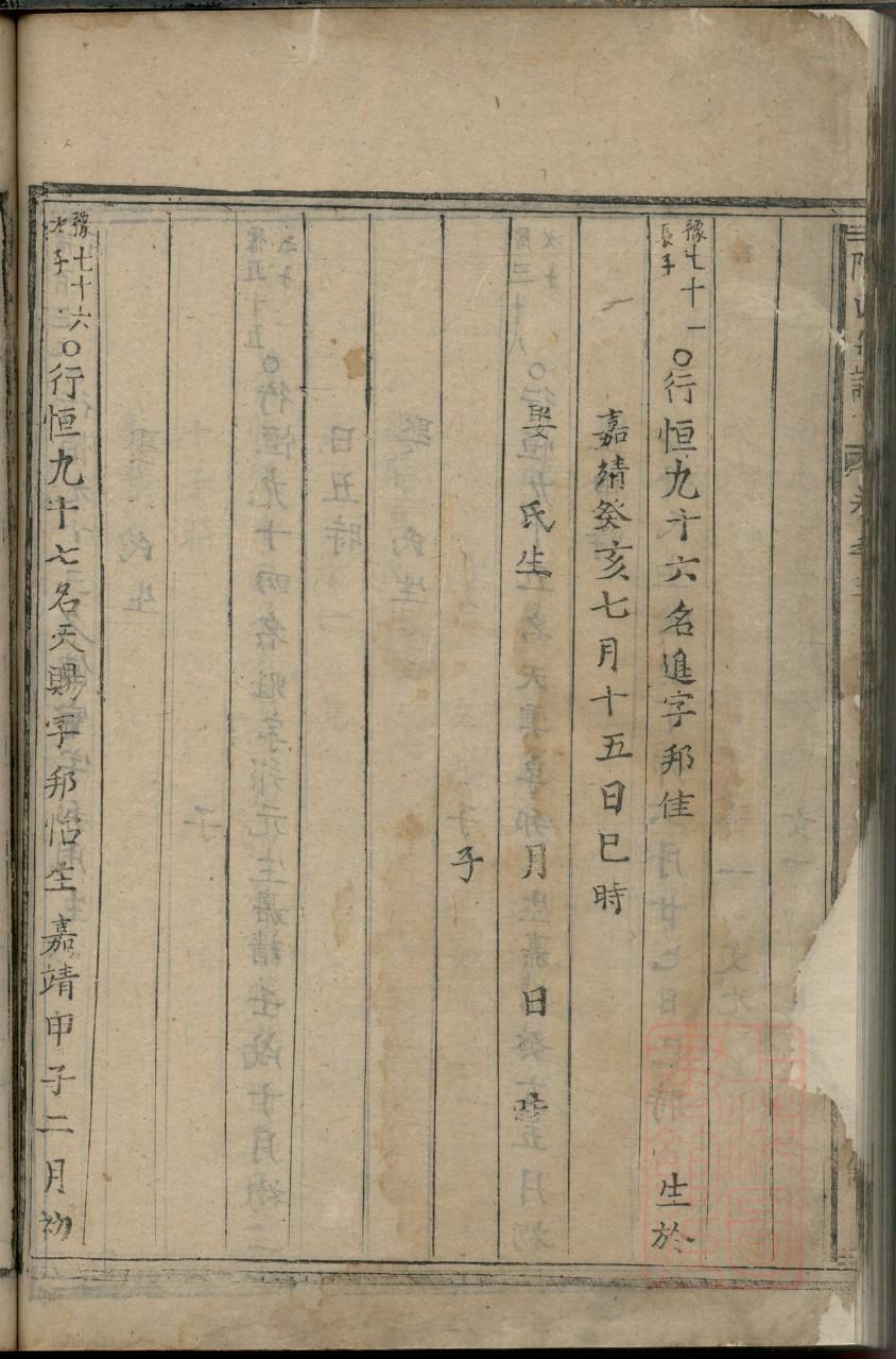蔺氏族谱大全
