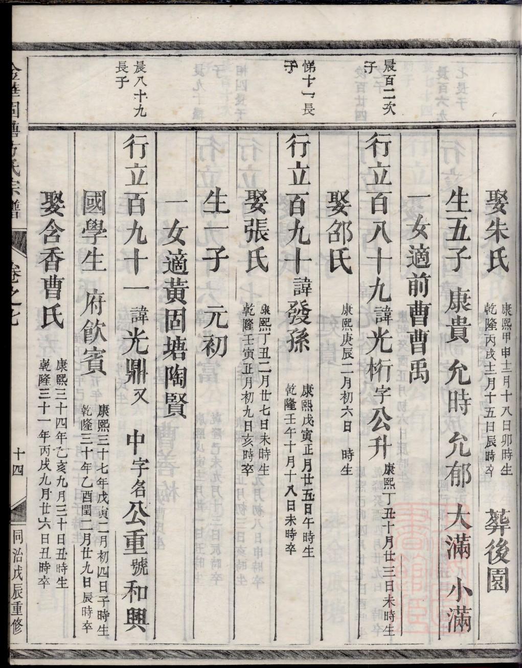 大庆姜氏族谱