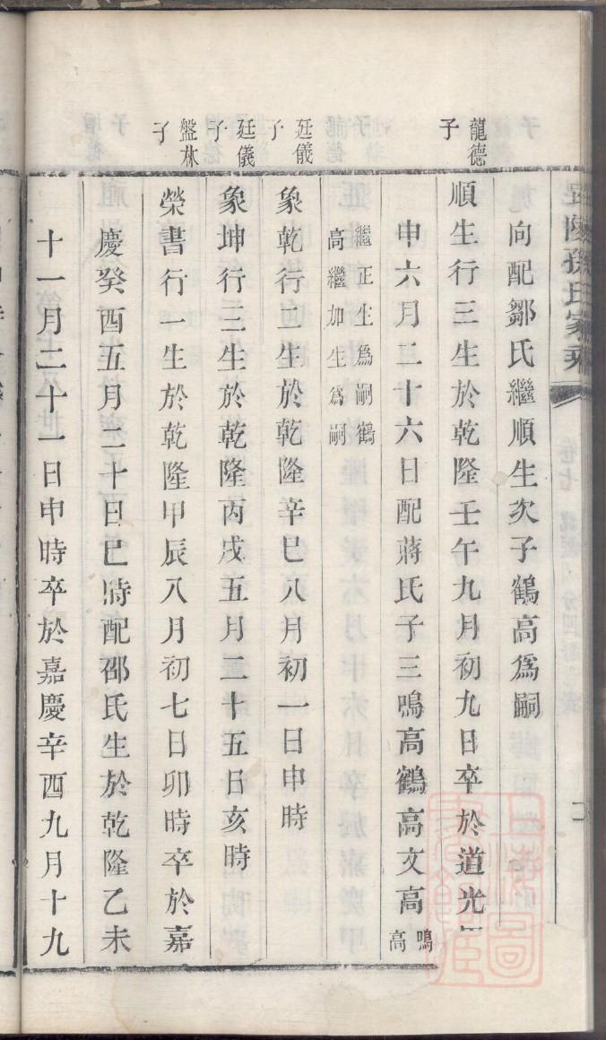 屈氏族谱视频
