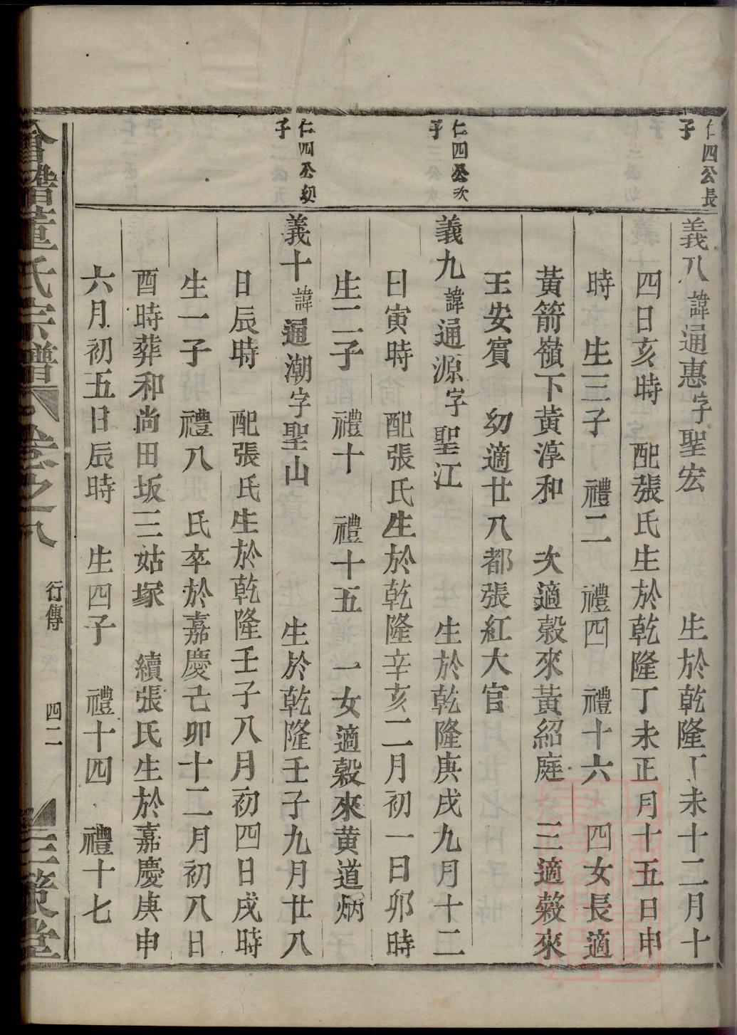 颜氏家谱查询