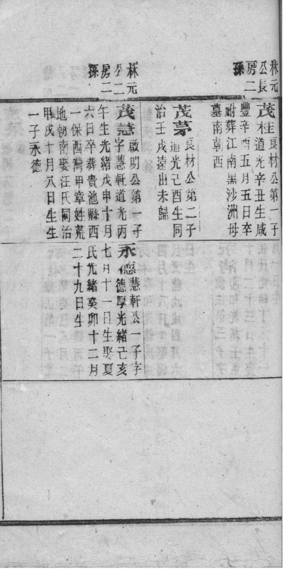 张氏族谱广东阳江分支