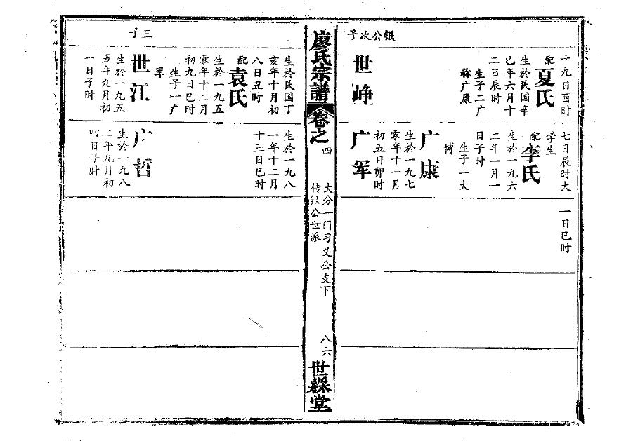 步氏族谱购买价格