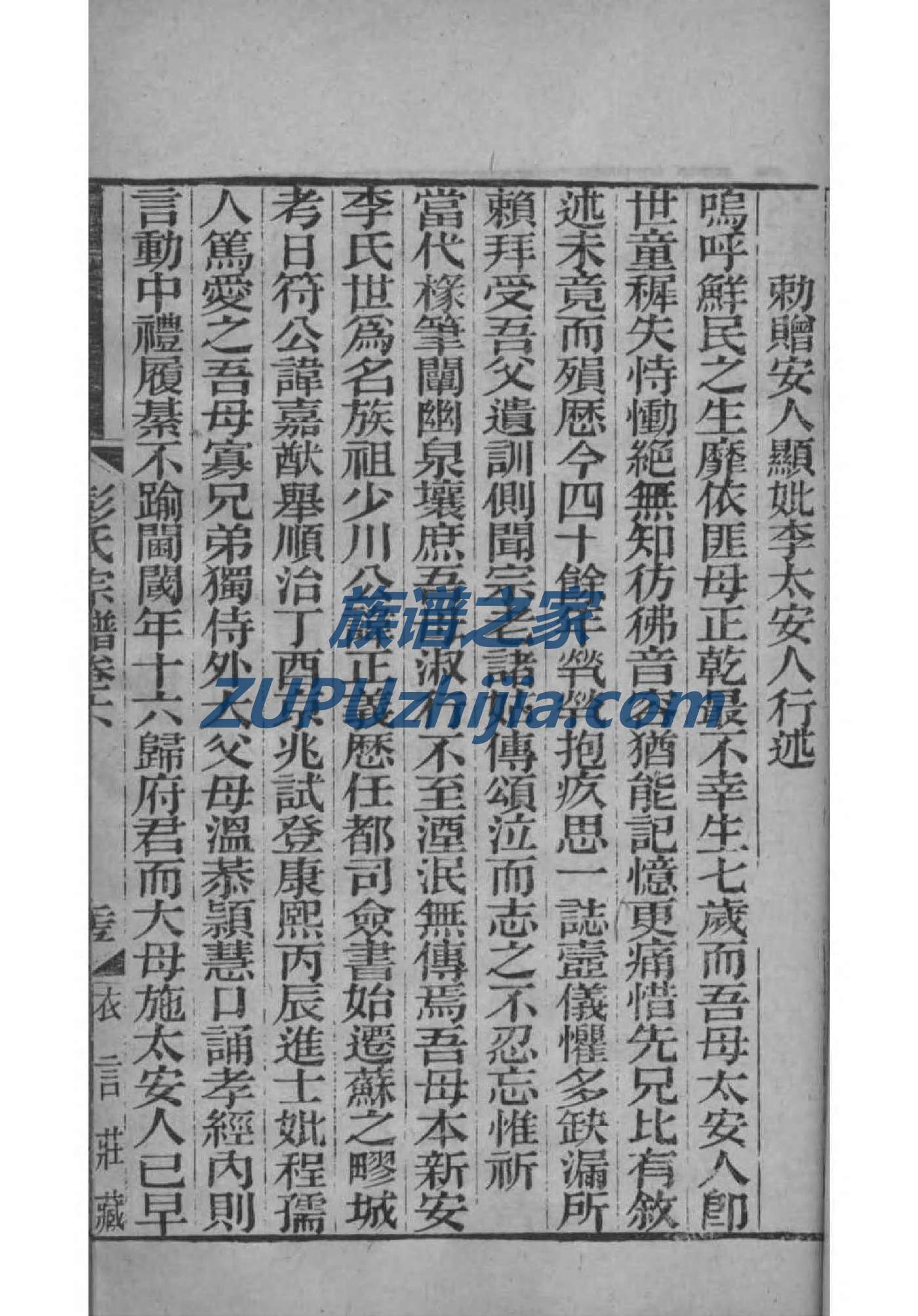 连氏族谱序范本范文