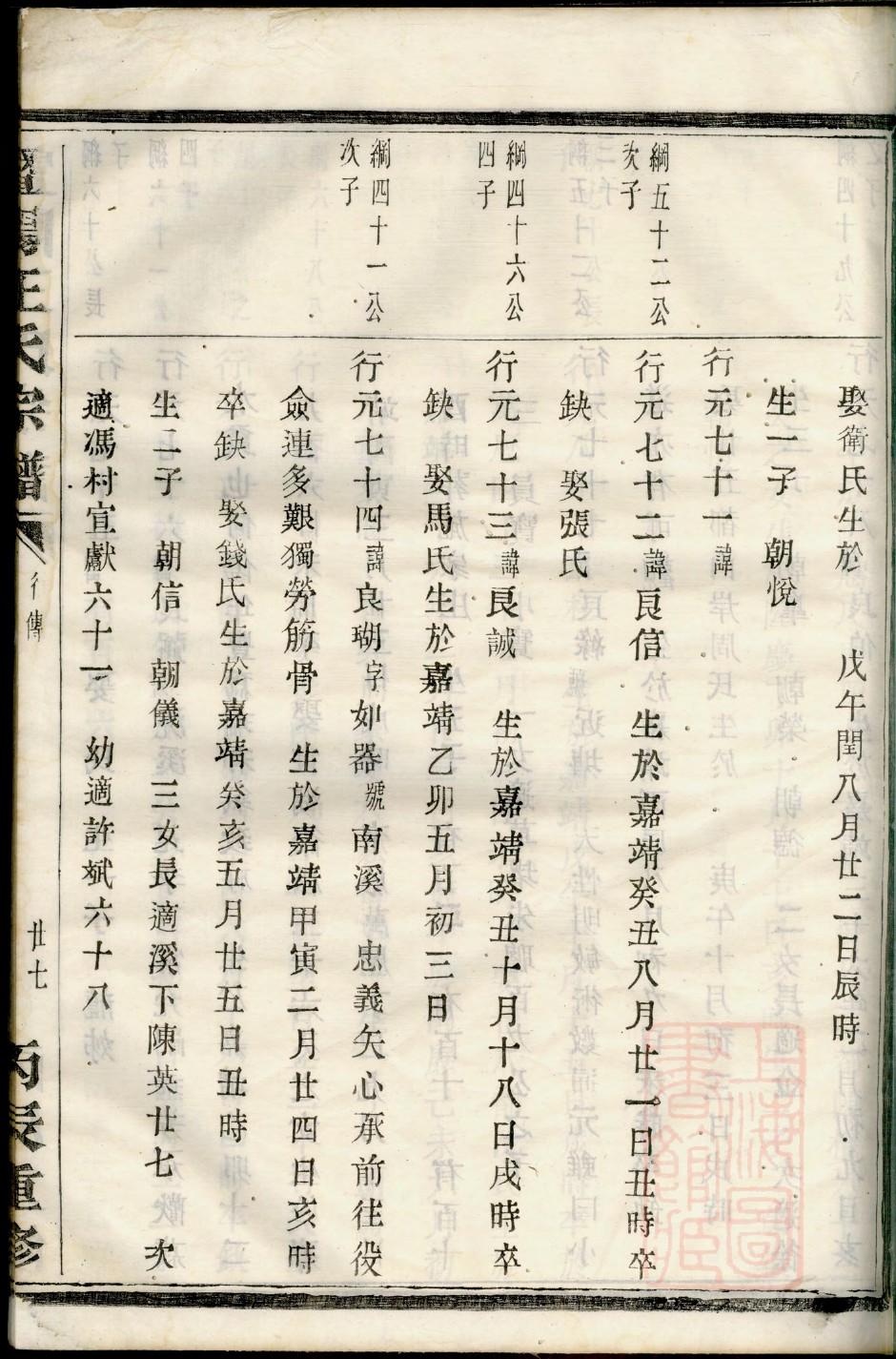 成武县郜鼎宋氏族谱