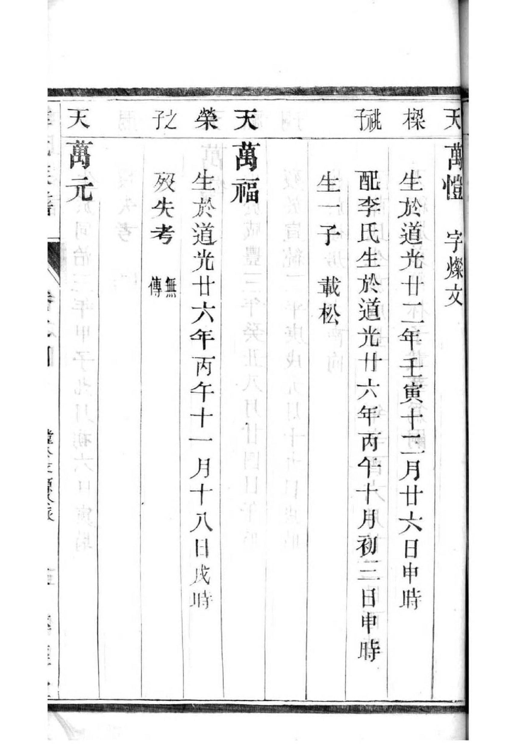 仲氏族谱