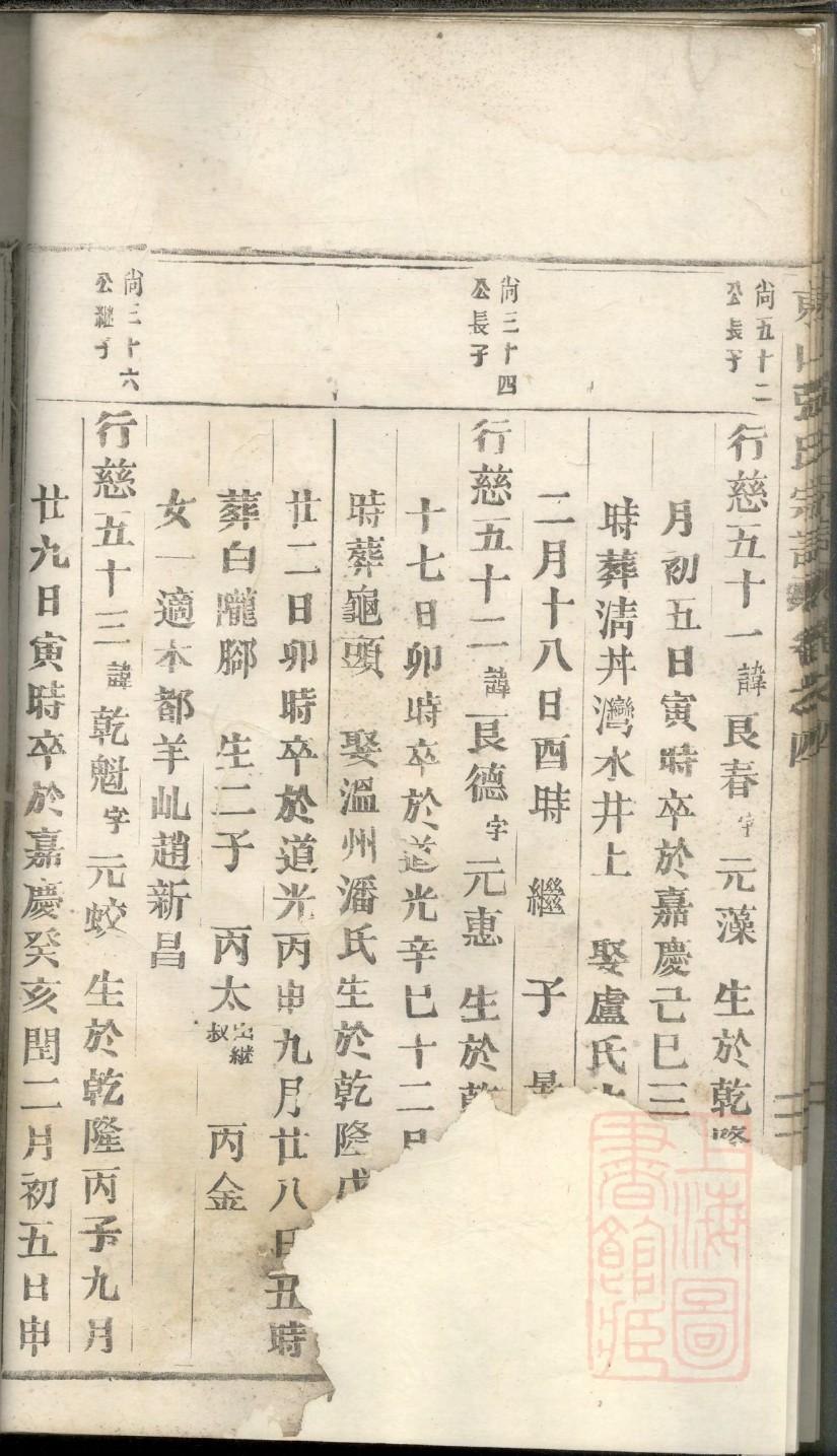 宦家族谱查询