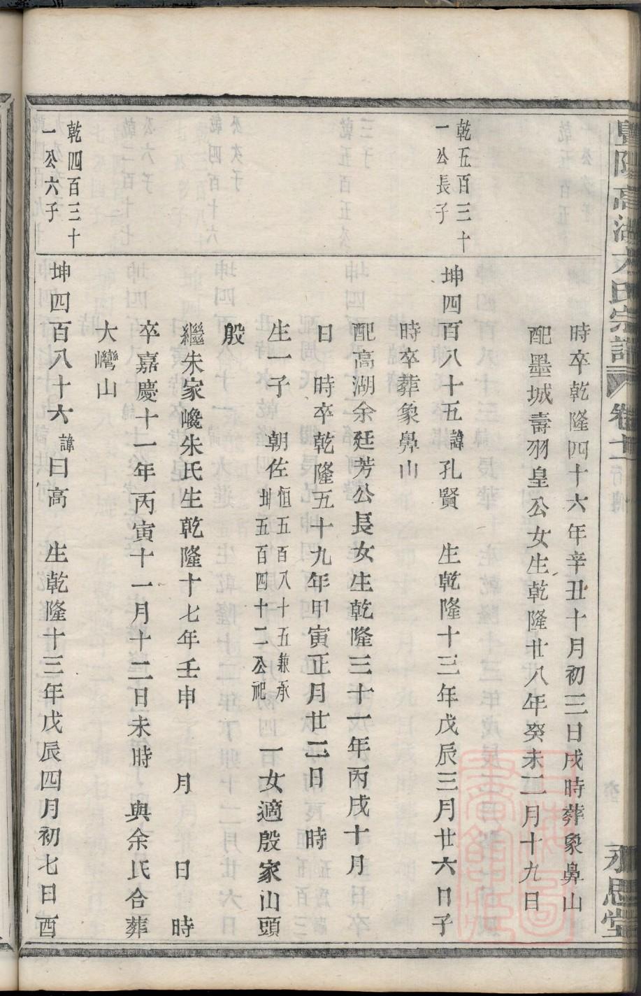 暴家家谱查询