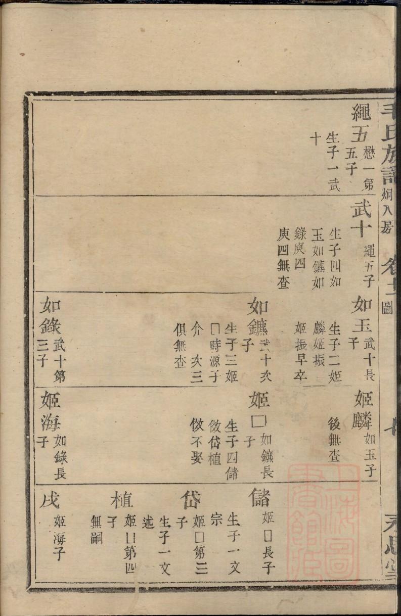 家谱制作流程方法