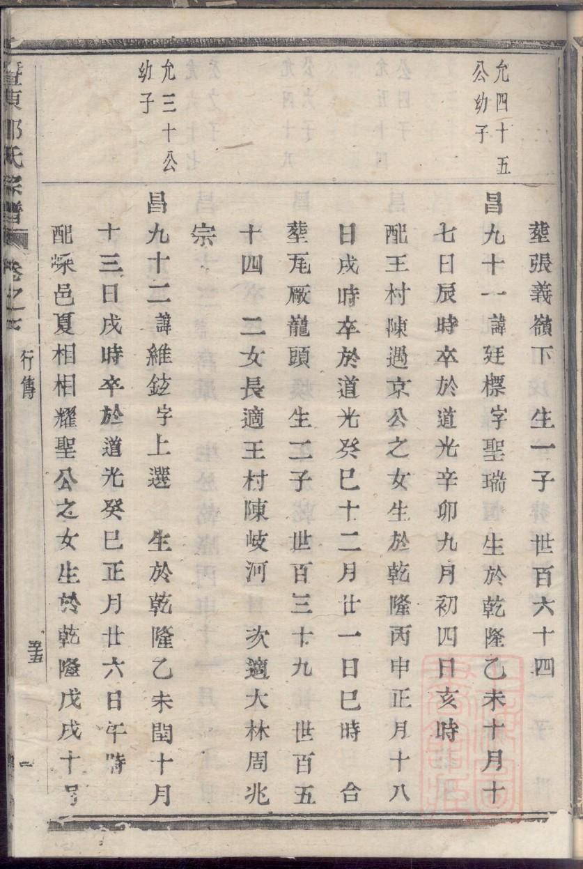 陇西堂李氏族谱42字辈
