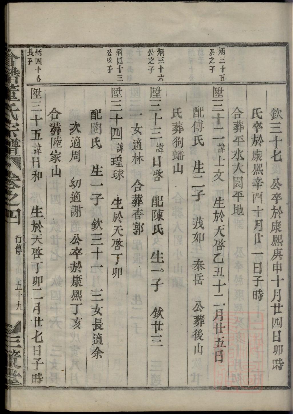 戴氏族谱视频