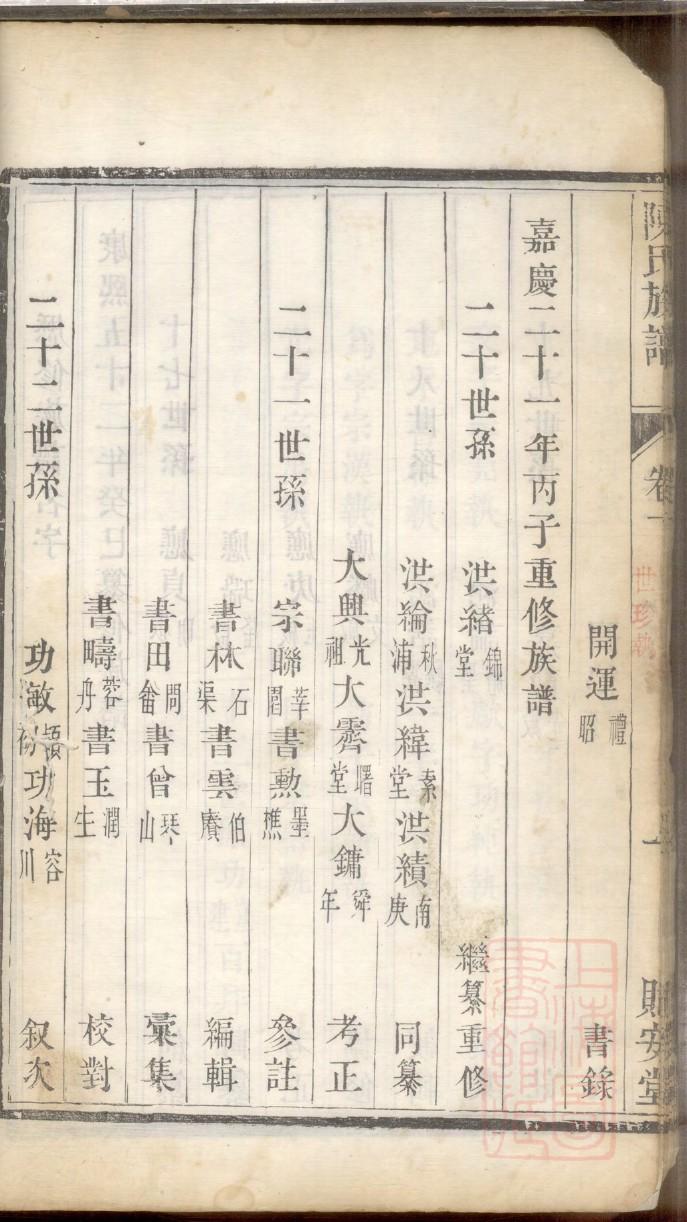 扈氏家谱全书
