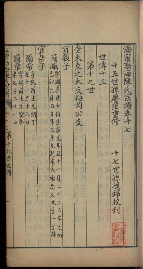 慕氏族谱的收藏价值