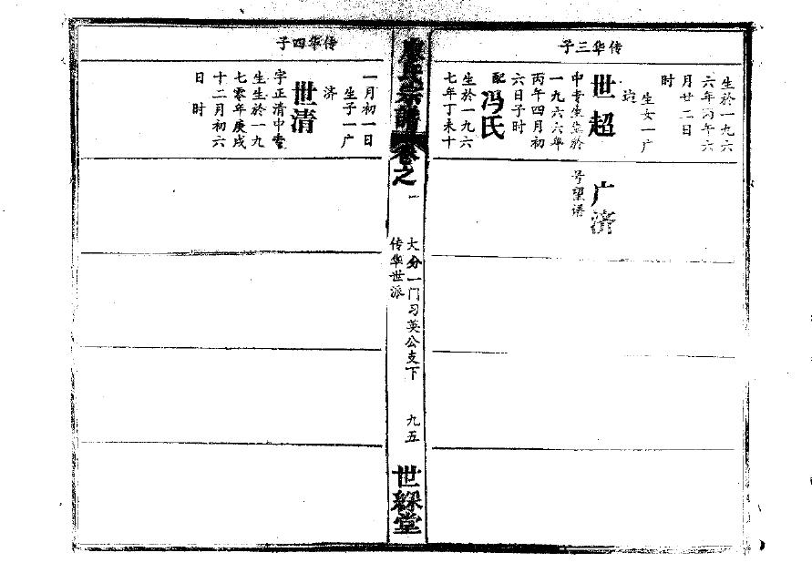 嬴氏族谱查询