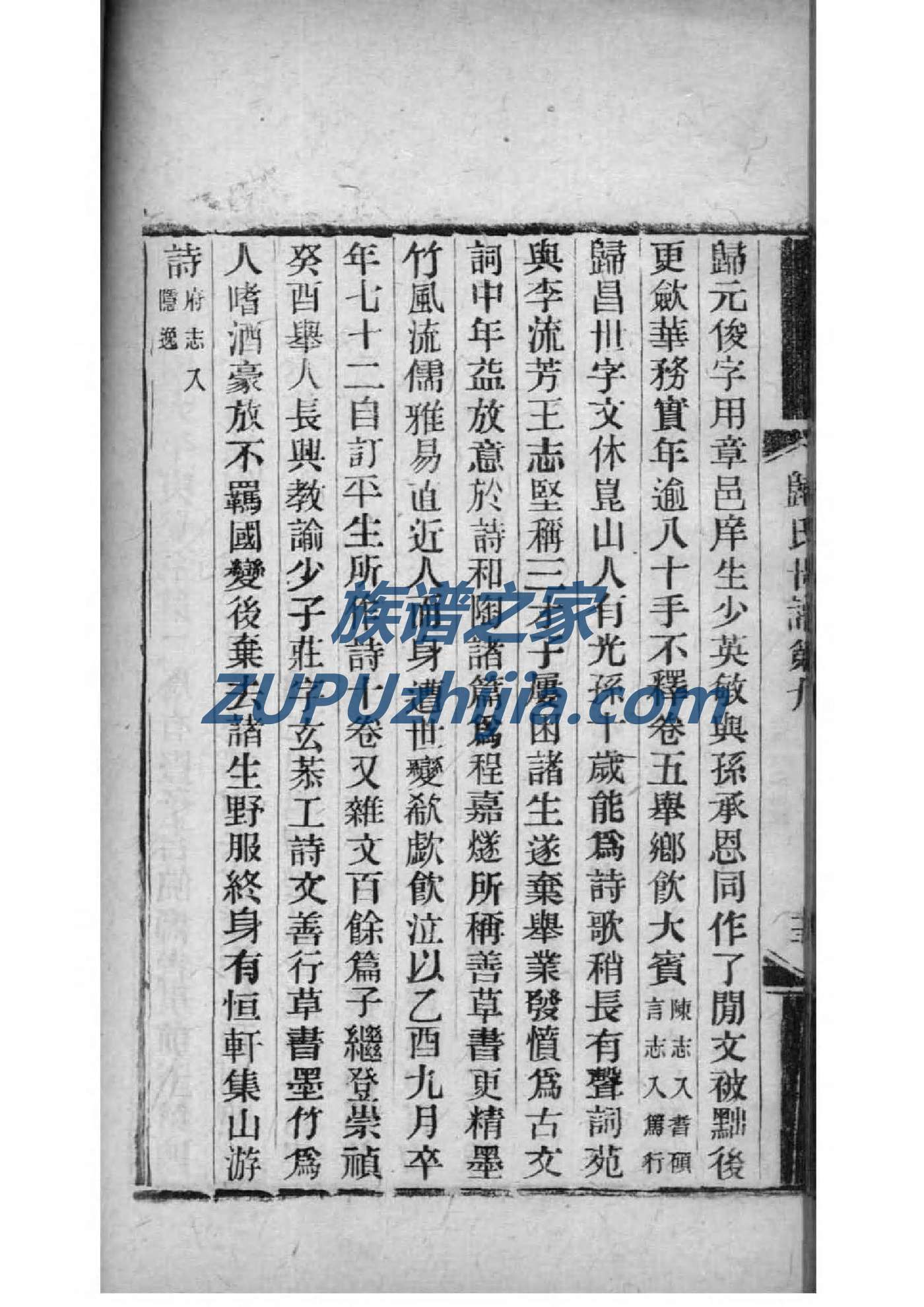 是家家谱查询
