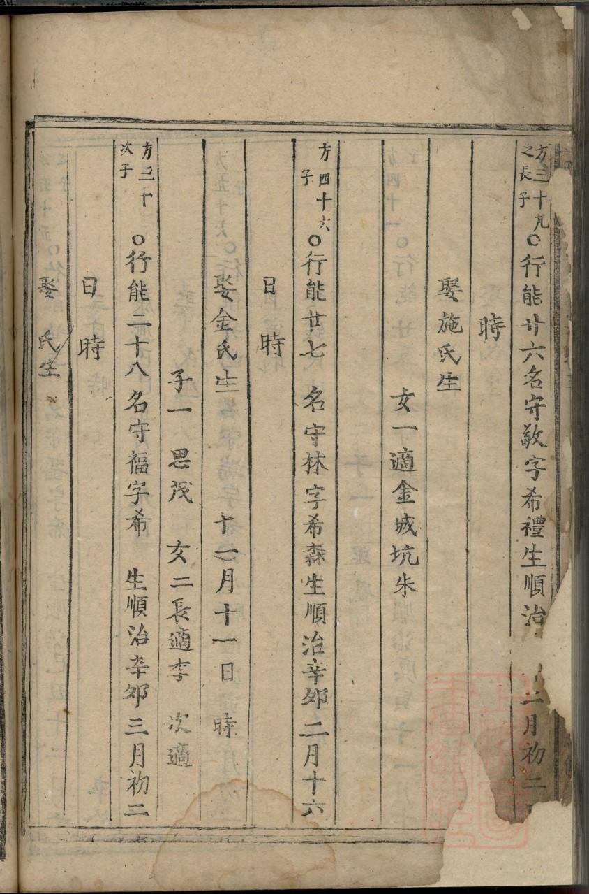 甯氏族谱