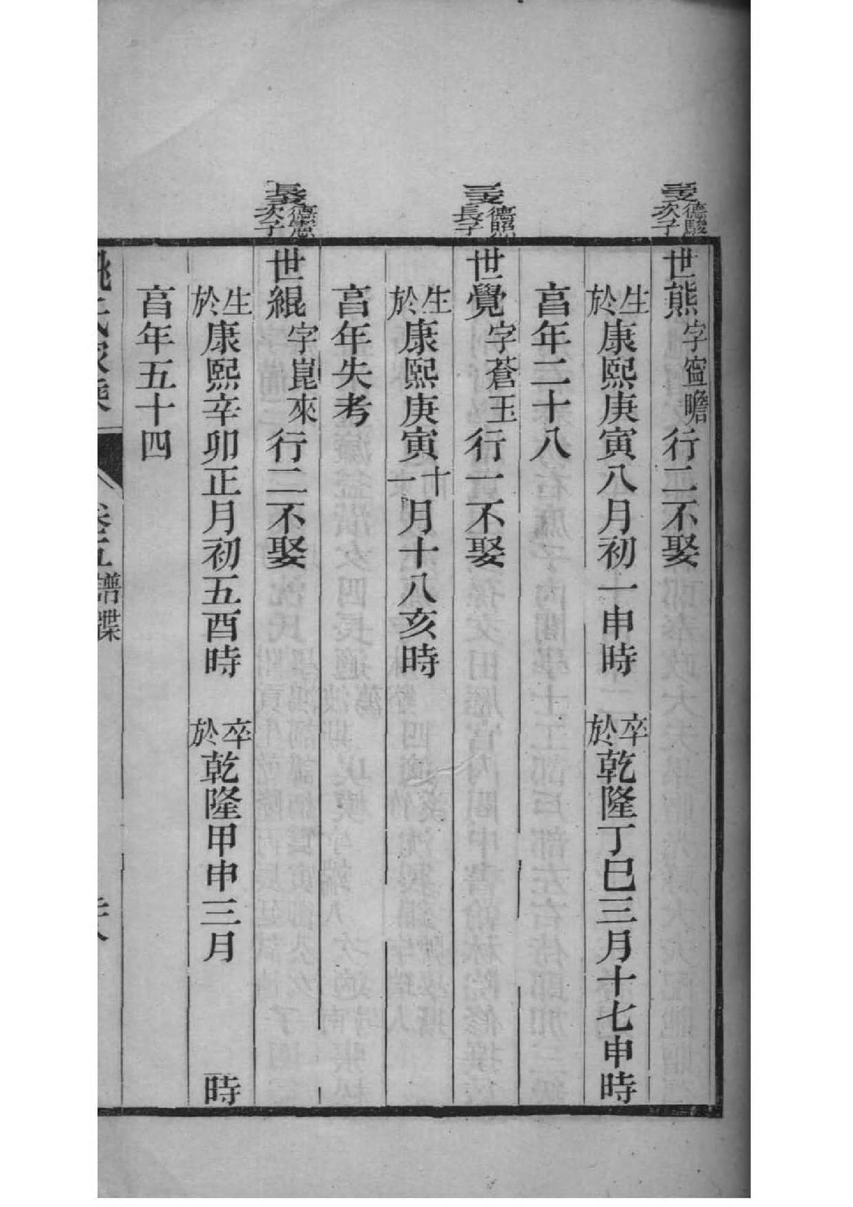 钟氏家族族谱