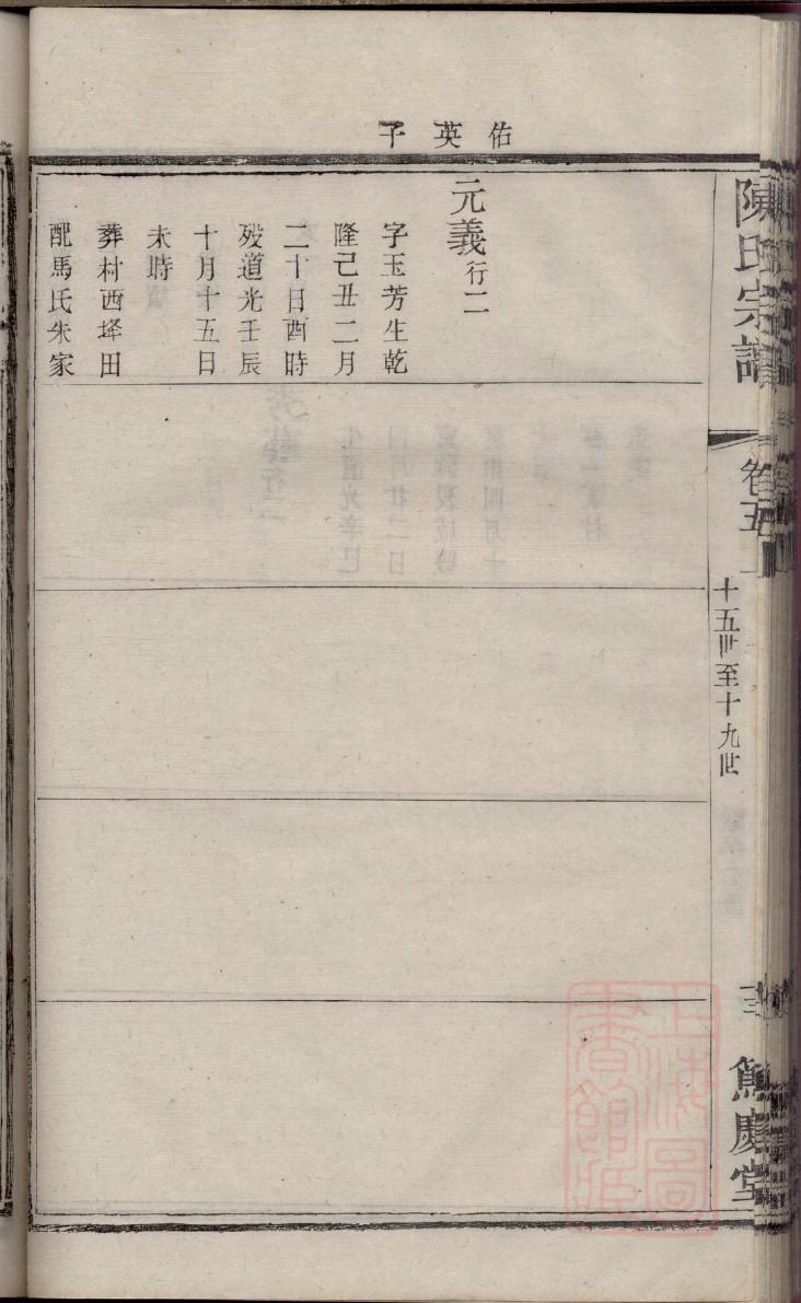 东氏族谱字辈大全集