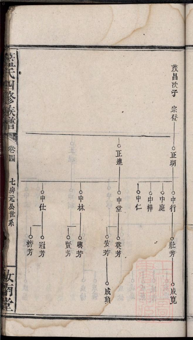 扶姓排辈顺序