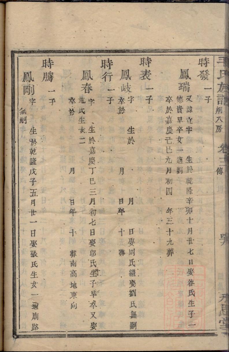 融氏族谱字辈书
