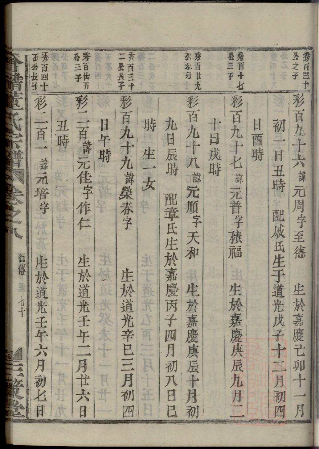 红楼梦家族谱