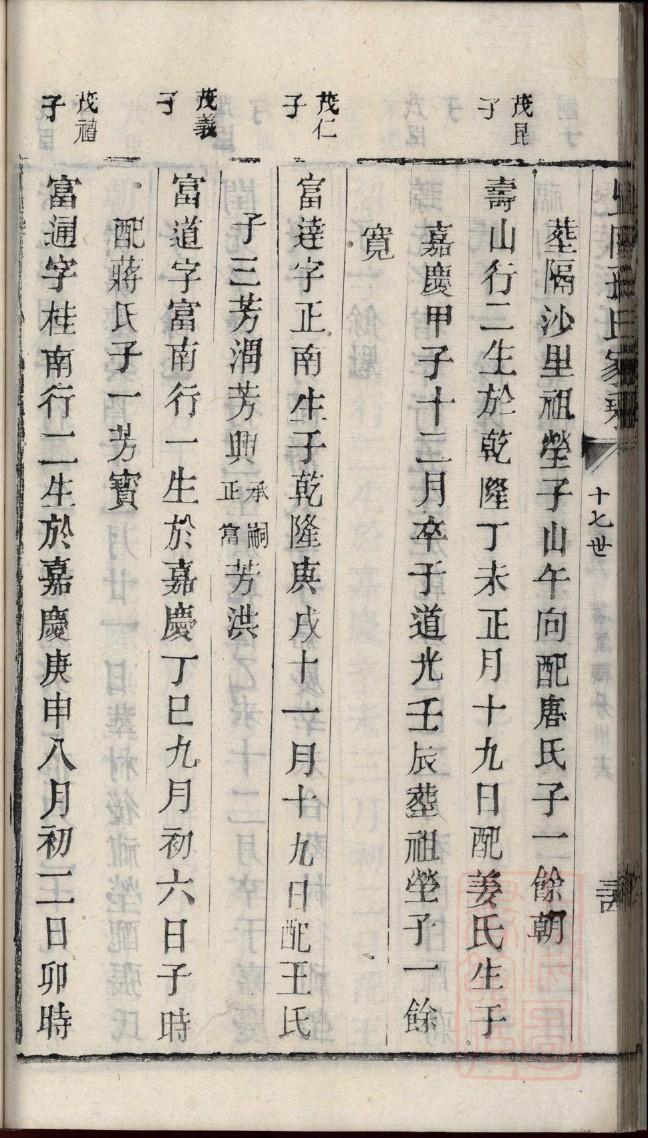 华氏族谱字辈查询表