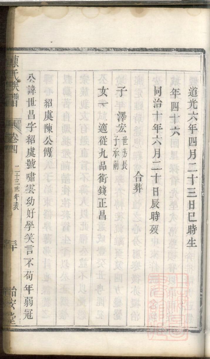 完整的殷氏族谱图片