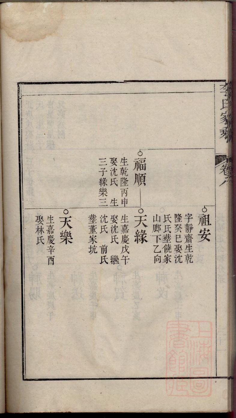 解氏族谱辈分表
