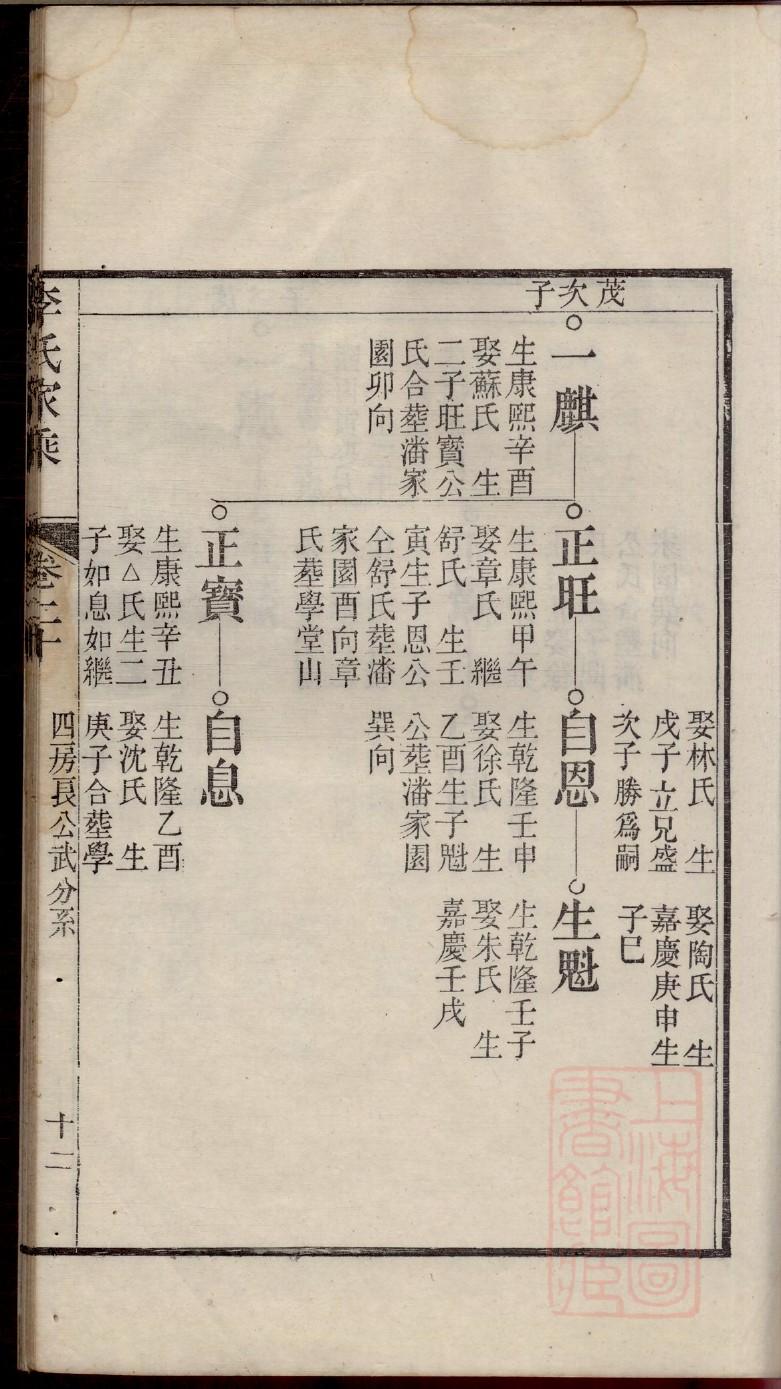 族谱家谱制作模板WORD
