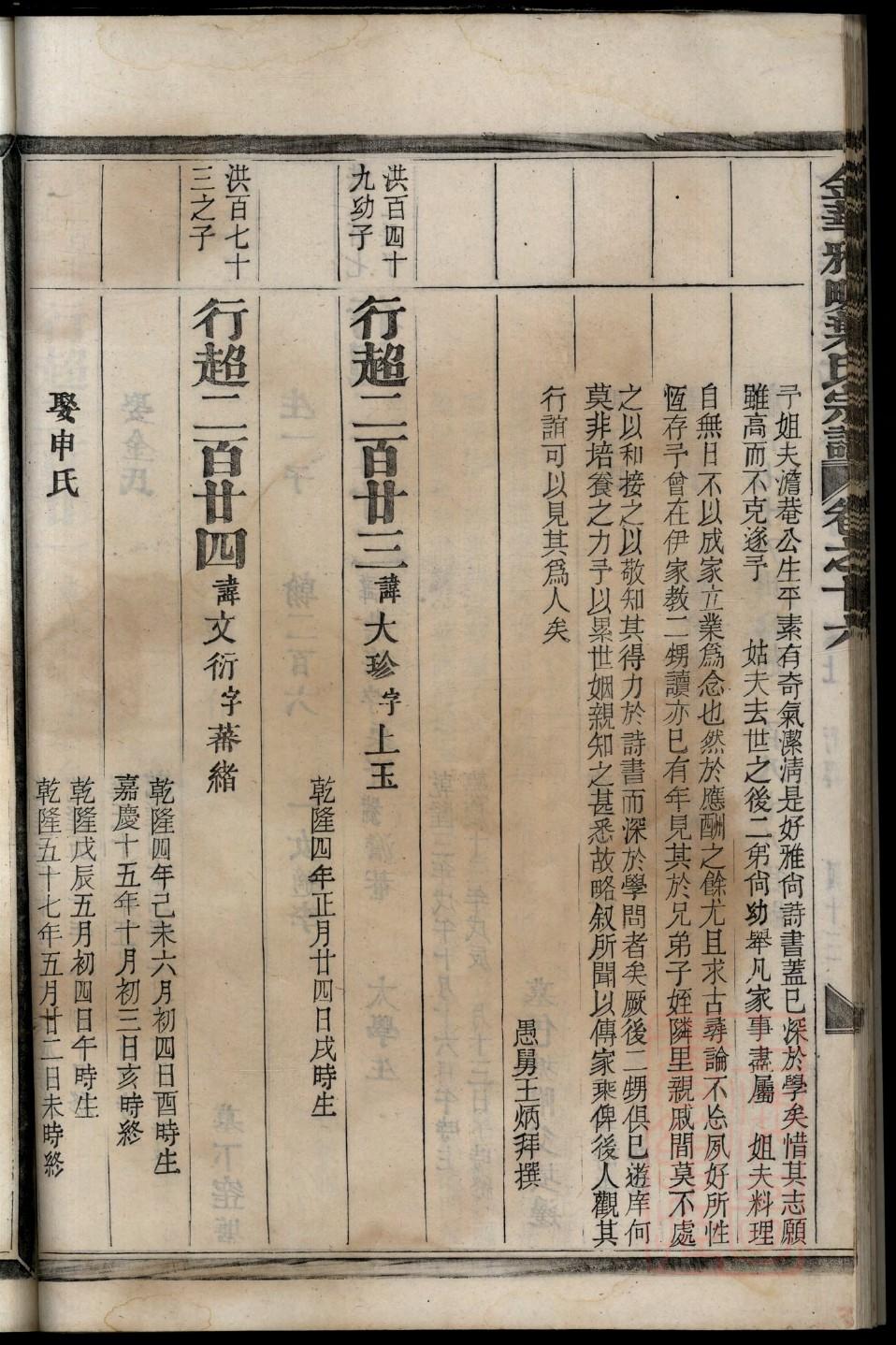 家谱族谱宗谱的区别