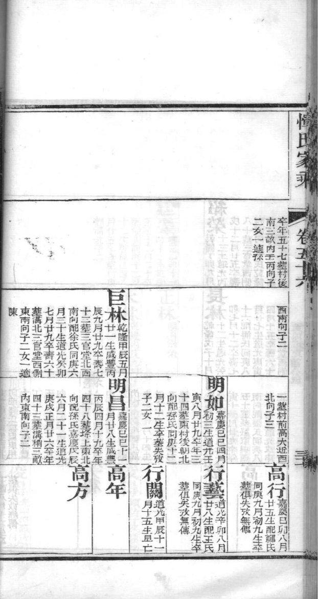 甫姓排辈顺序