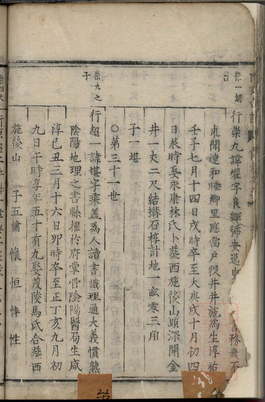 邹氏族谱黑龙江分支