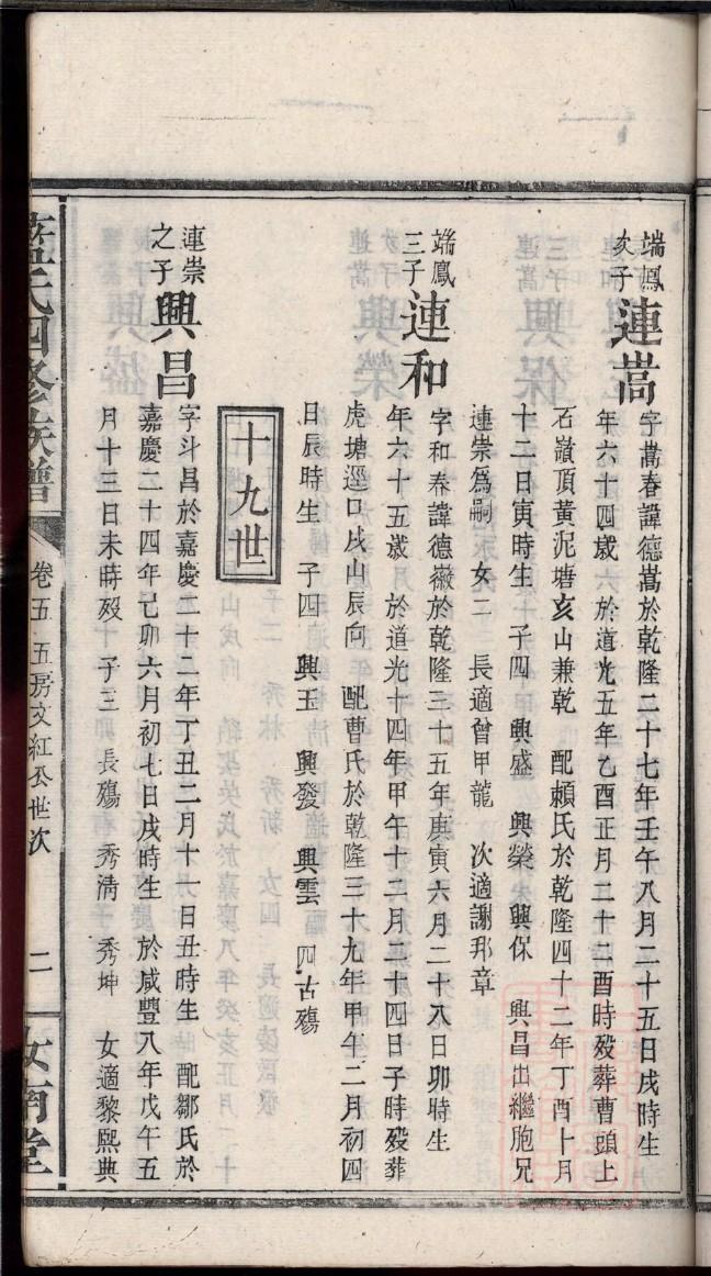 安康李氏族谱