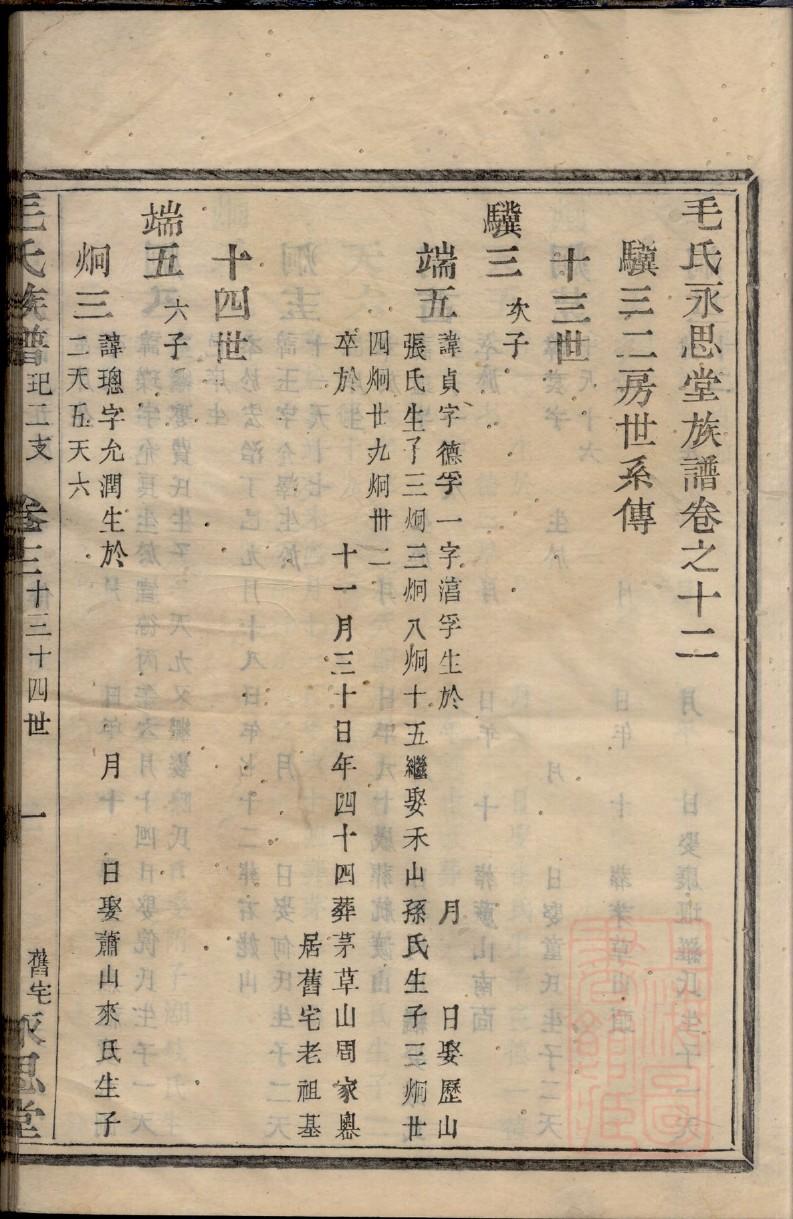 何氏家谱完整辈分表