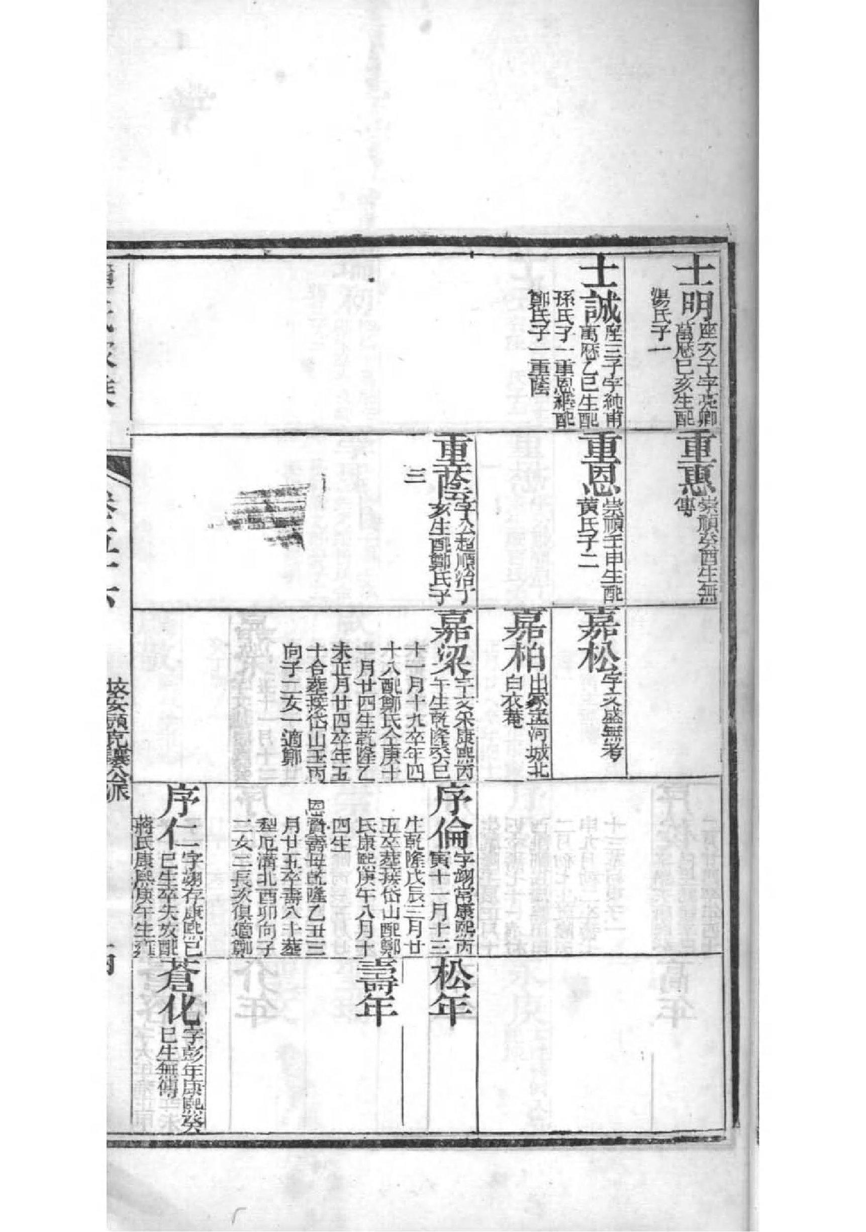 王家族谱辈分排名