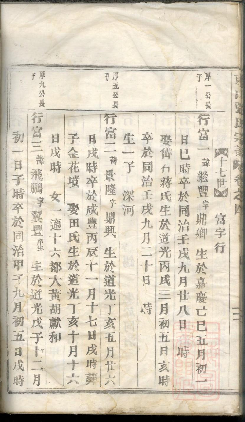 邱氏家谱