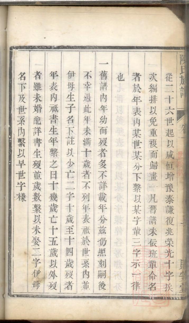 杨氏续修族谱倡议书