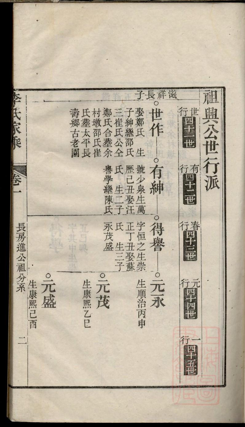 暨氏族谱字辈查询表