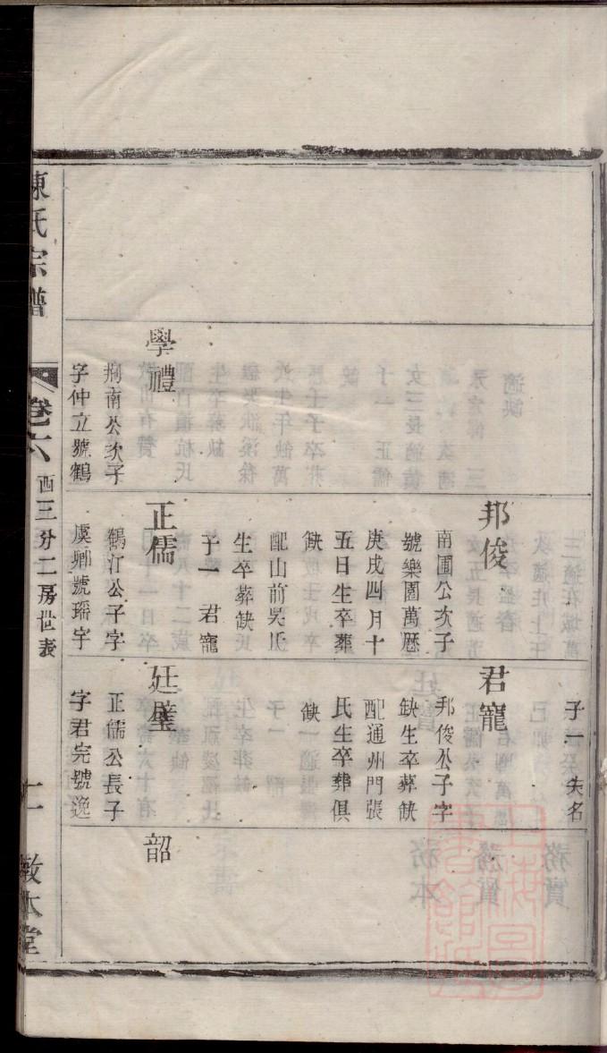 山东林氏家谱