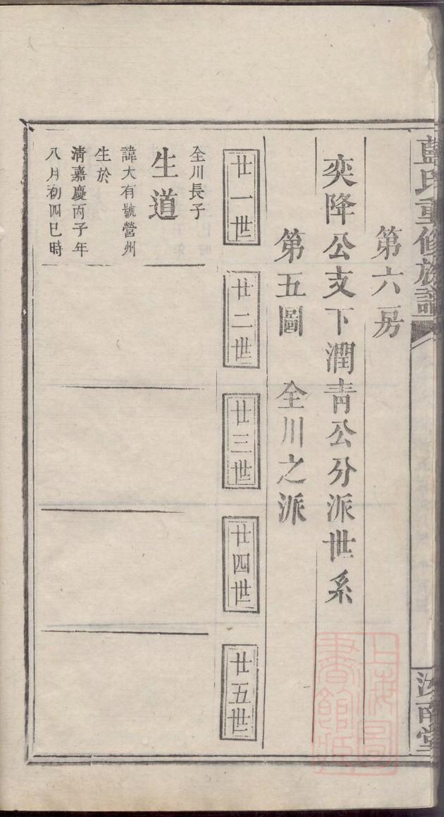 悟氏族谱完整版