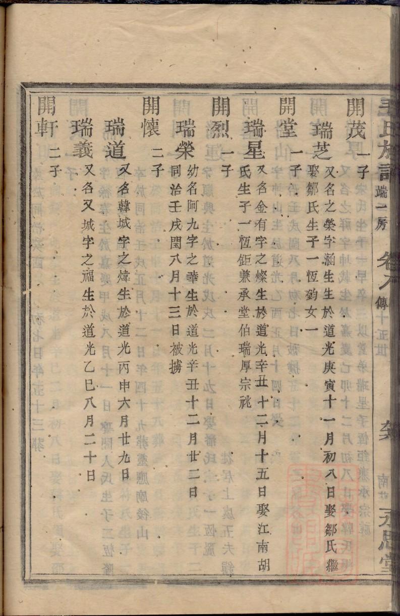 钟姓和哪个姓是世仇