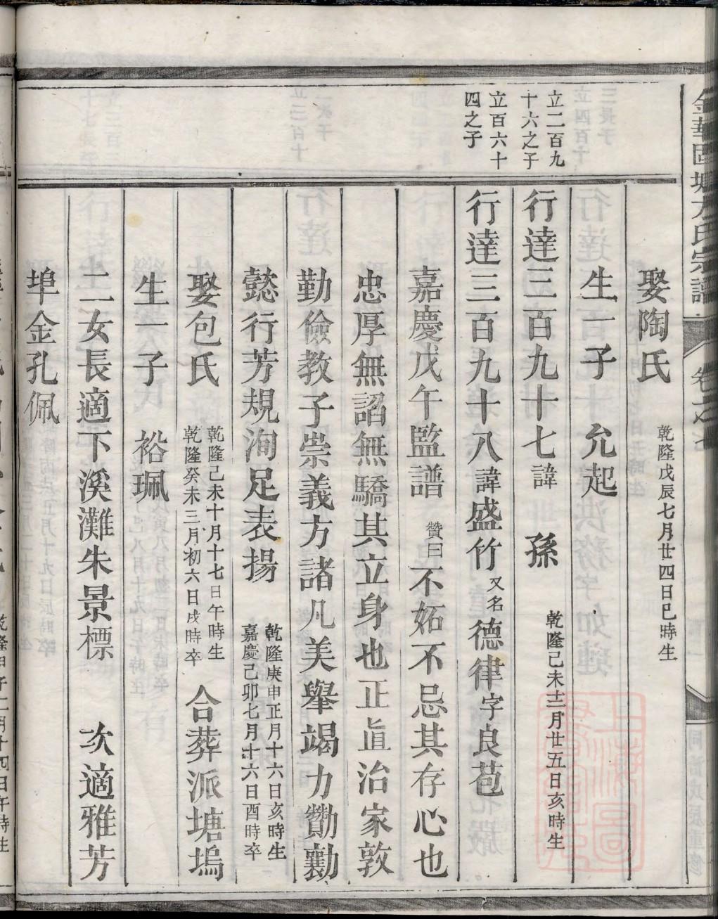 崔氏家谱40个字辈
