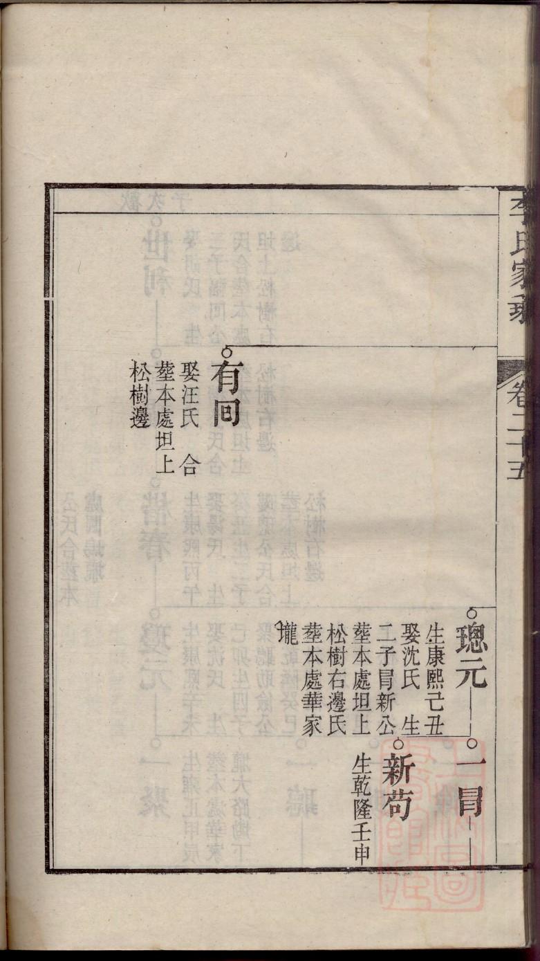 东氏族谱的收藏价值