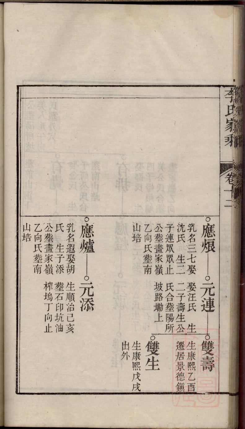 曹姓和哪个姓是世仇