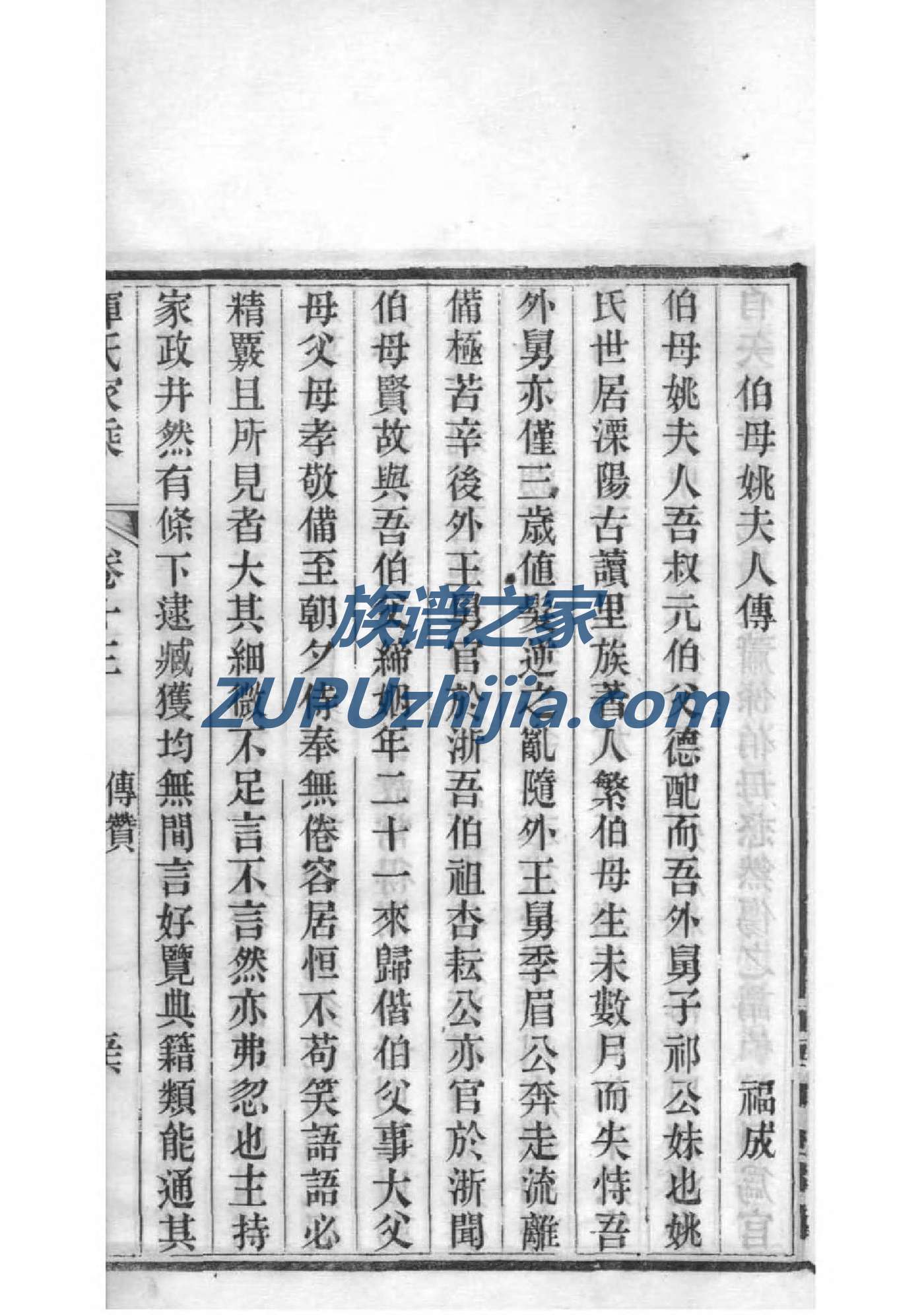 龙氏家谱武陵堂族谱